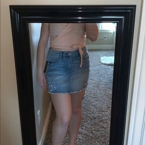 Denim skirt